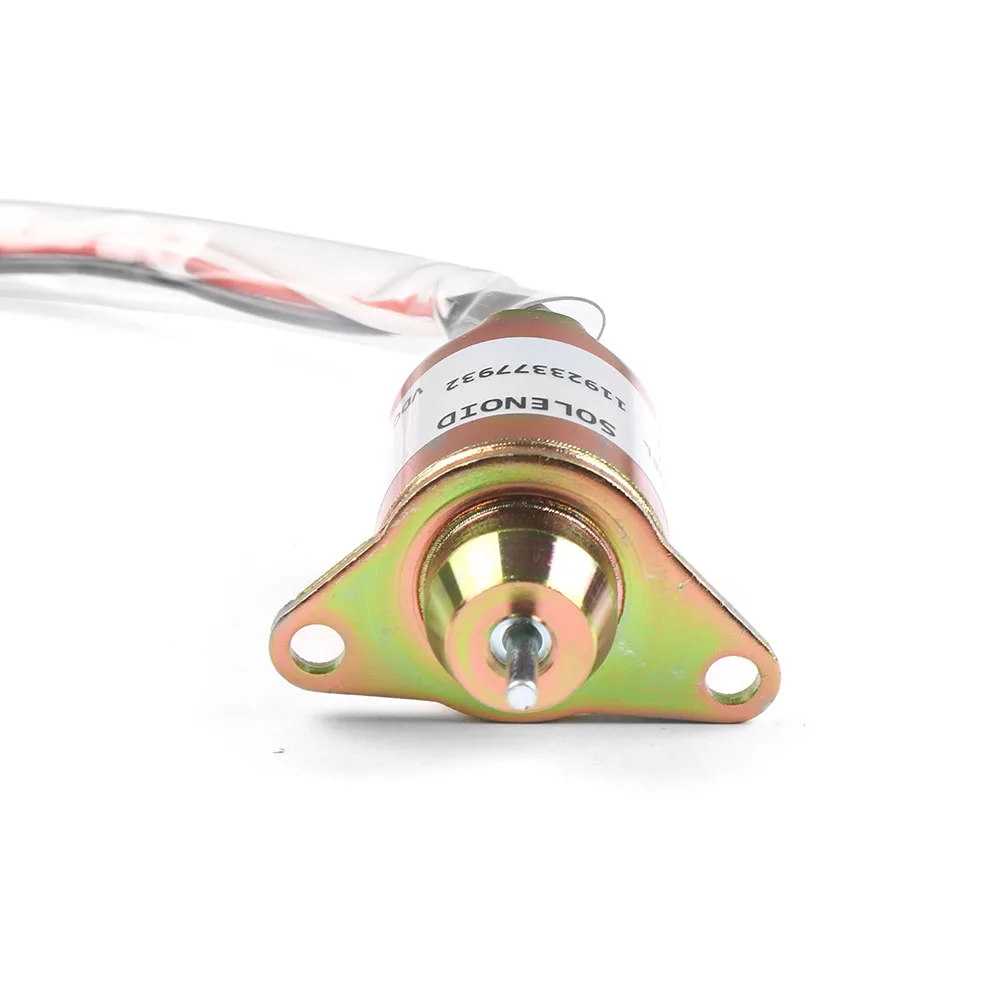 12V Fuel Shutdown Shut Off Solenold 119233-77932 for YANMA R55-5 R60-5 Excavator |