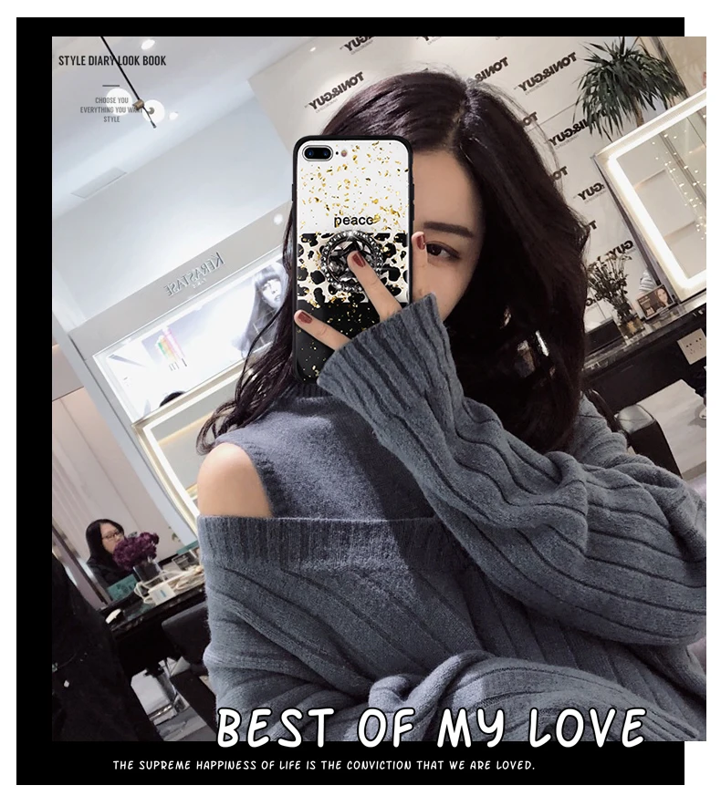 OnePlant Роскошный чехол для телефона, полный держатель дрели для iPhone X XS MAX XR, милый клеевой чехол в форме сердца для iPhone 6S 7 8 Plus
