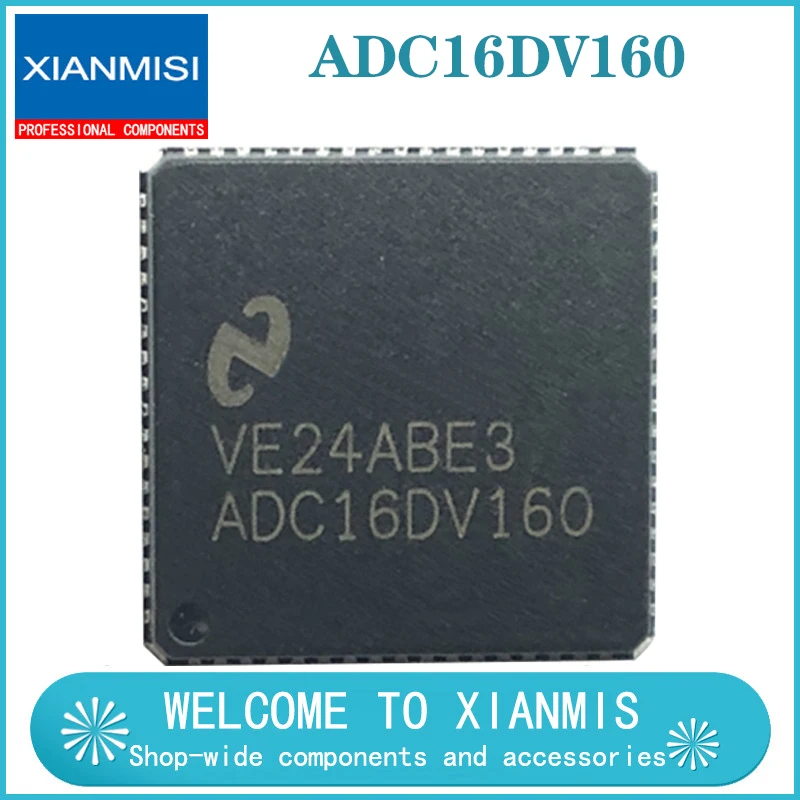 

ADC16DV160CILQ QFN68 ADC16DV160