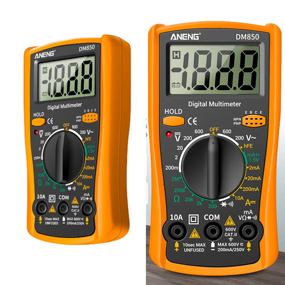 

1pc Multimeter Professional Voltmeter Ammeter Current Tester Meter Instrum