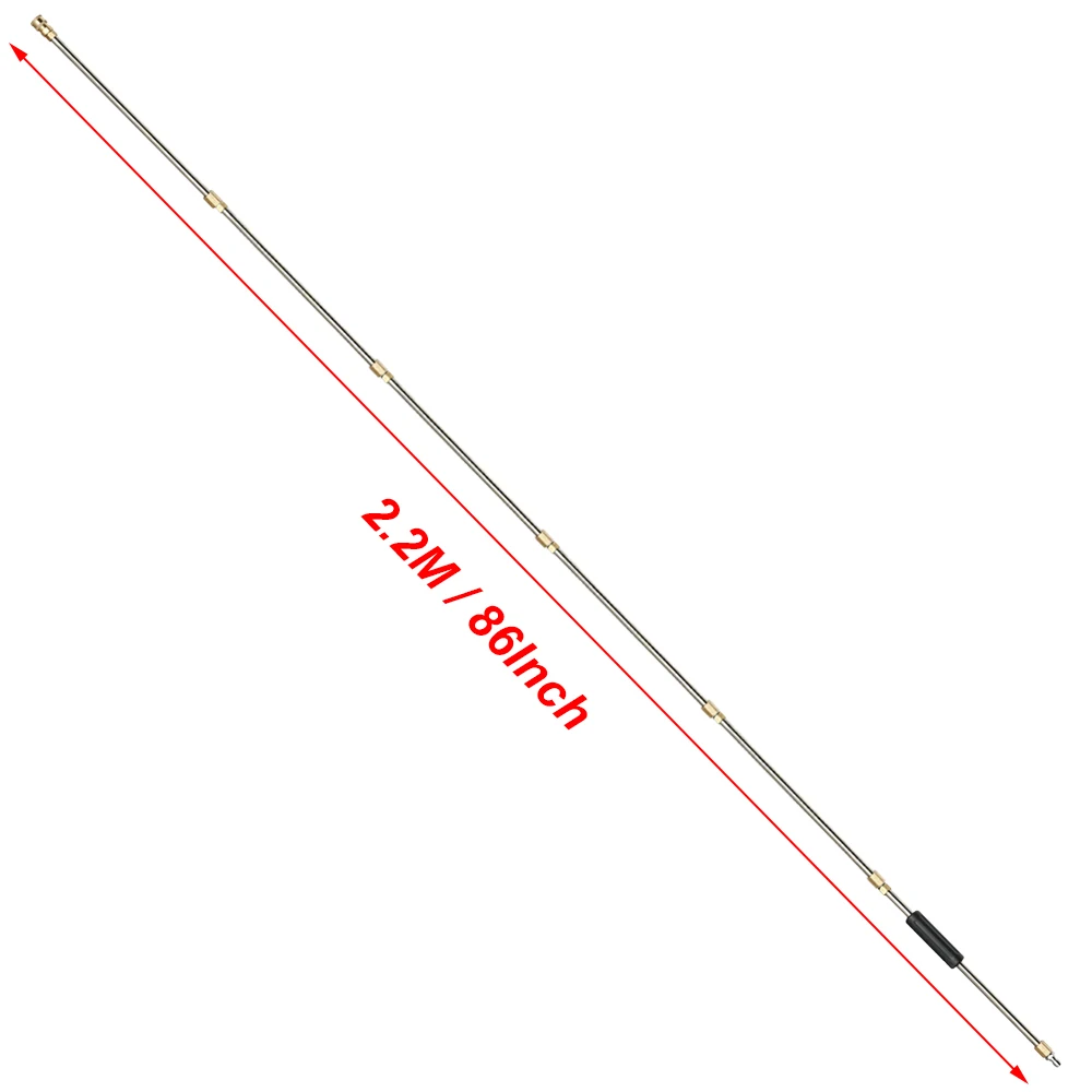 Ручка для мойки высокого давления 2 м 1/4 дюйма PSI|Водяные пистолеты и брандспойт