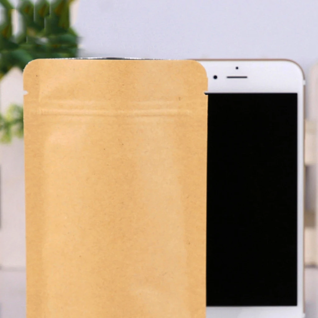 10 шт. одноразовые пакеты из крафт-бумаги | Дом и сад