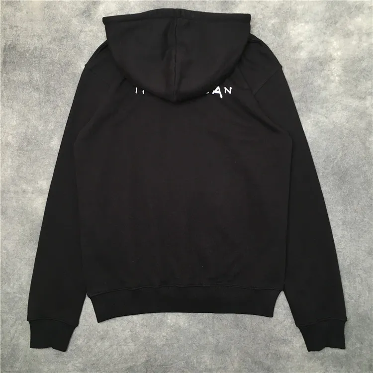 Новинка 19ss мужские роскошные толстовки с капюшоном Catch Me If you can бархатным