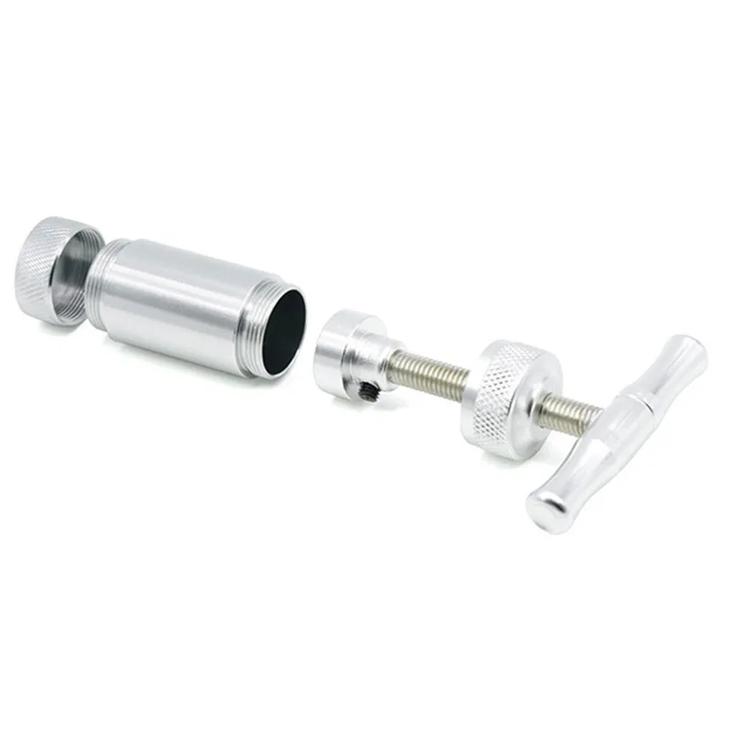 

T-Bar Pollen Press Compressor Dry Herb Tobacco Crusher Spice Herb Grinder Snuff Presser Set Hand Crusher Accessories