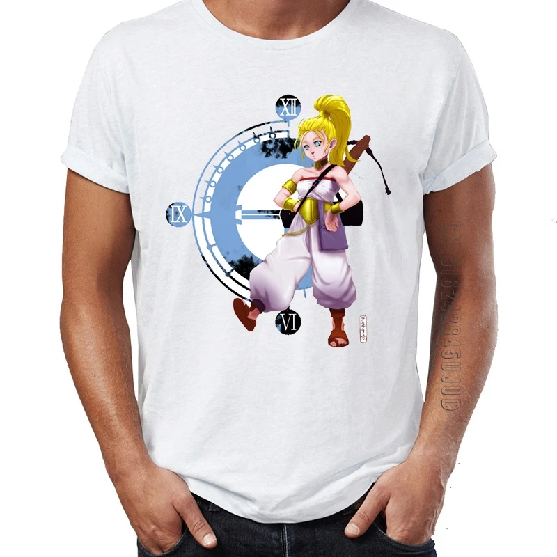 Футболка мужская с рисунком хронографа и принцессы топ графическим принтом