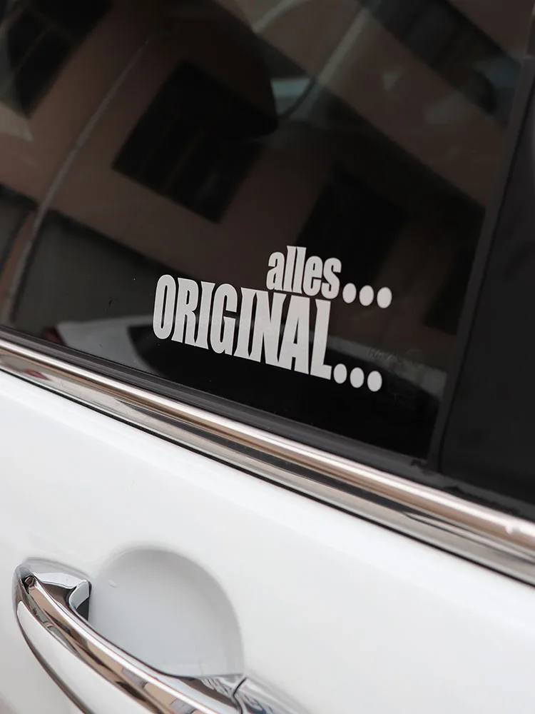 

ZTTZDY 16.3CM*5CM Alles Original Creative Vinyl Decal Car Sticker Decoration ZJ2-0209
