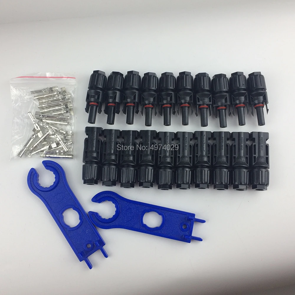 Разъем солнечной панели папа и мама 10 пар|Соединители| |