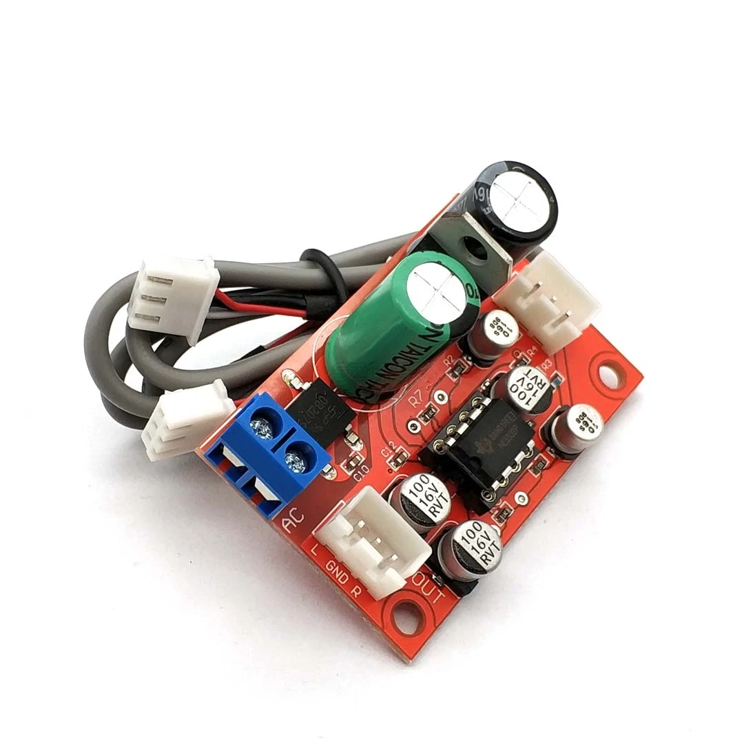 NE5532 Audio OP AMP подвижная катушка микрофонные предусилители Pre усилитель amp магнитная