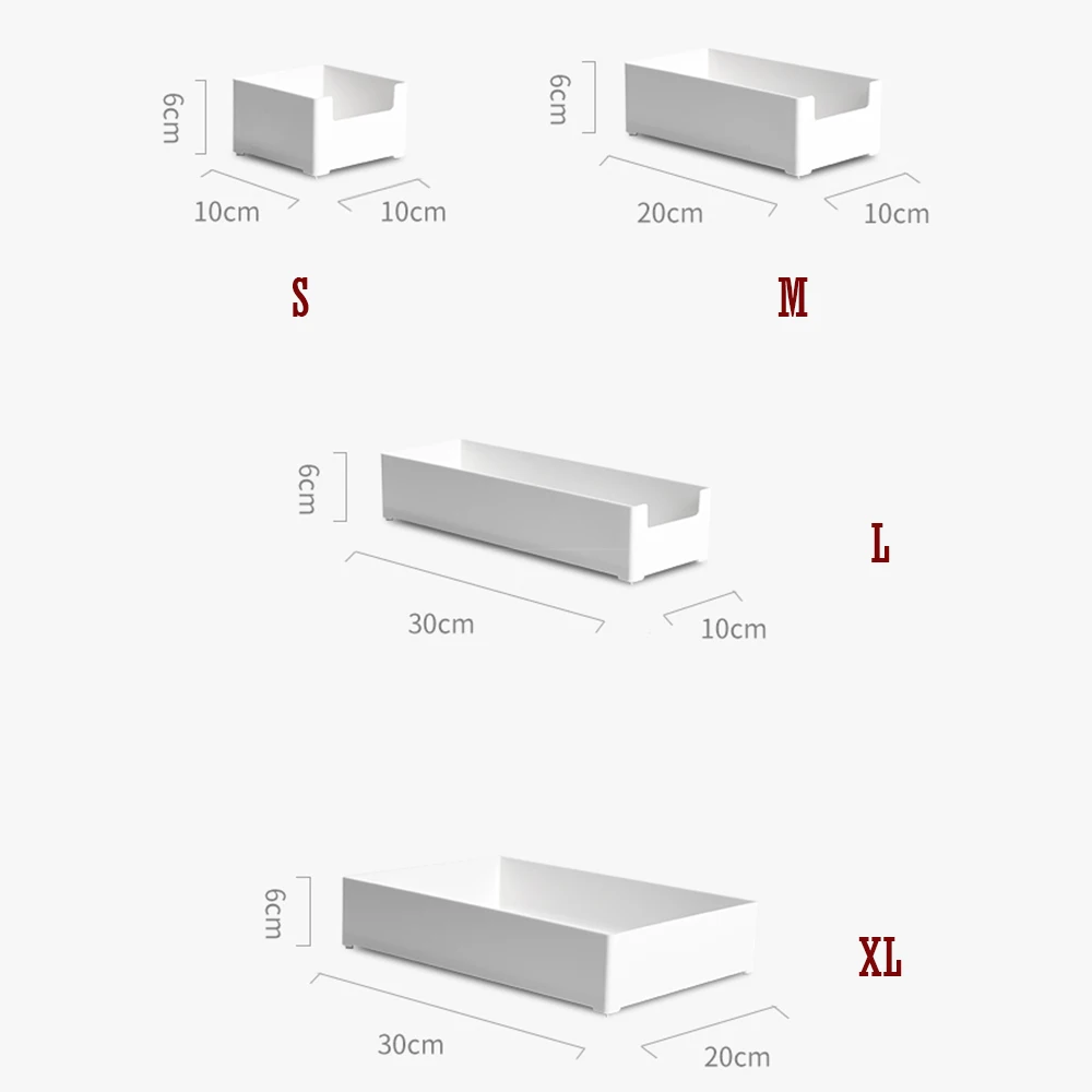 Кухонный ящик органайзер лоток пластиковый для макияжа контейнер еды чехол