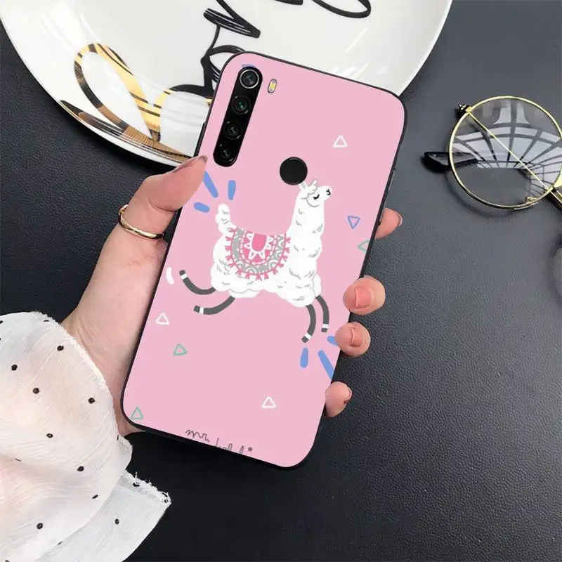 

Alpaca cute design cartoon Phone Case For Xiaomi Redmi 7 8 9t a3Pro 9se k20 mi8 max3 lite 9 note 9s 10 pro