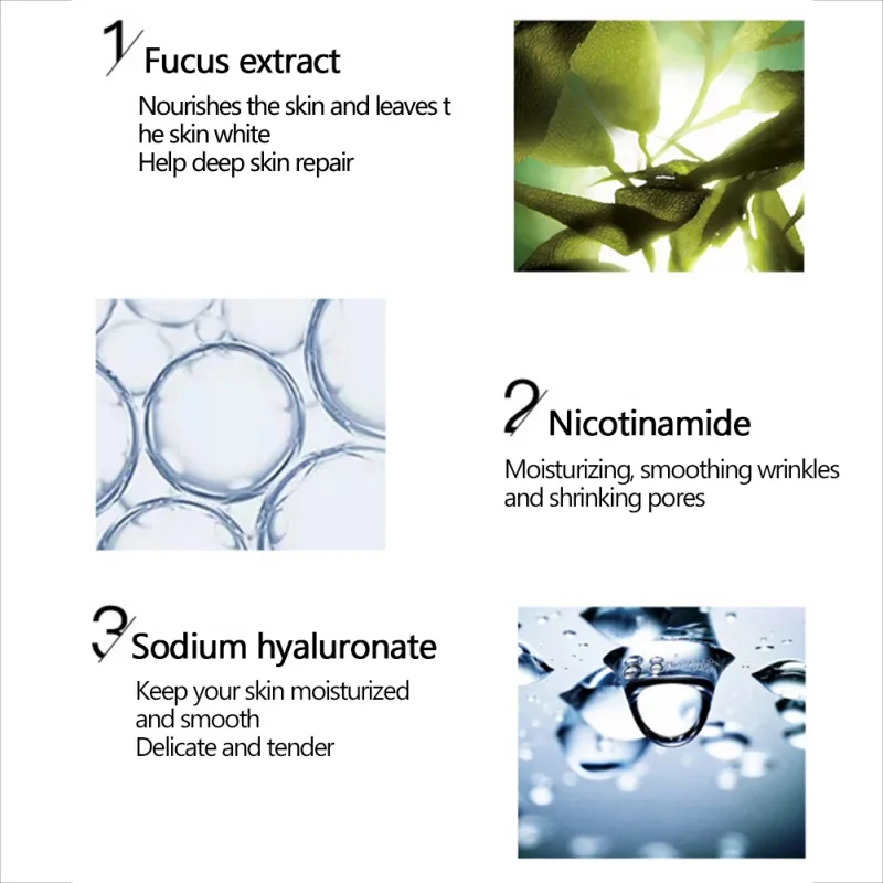 Зеленые водоросли укрепляющая маска для глаз патчи Кристальные зеленые маски