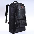 Водонепроницаемый нейлоновый дорожный рюкзак для мужчин, Спортивная уличная сумка 60 л для альпинизма, Походов, Кемпинга