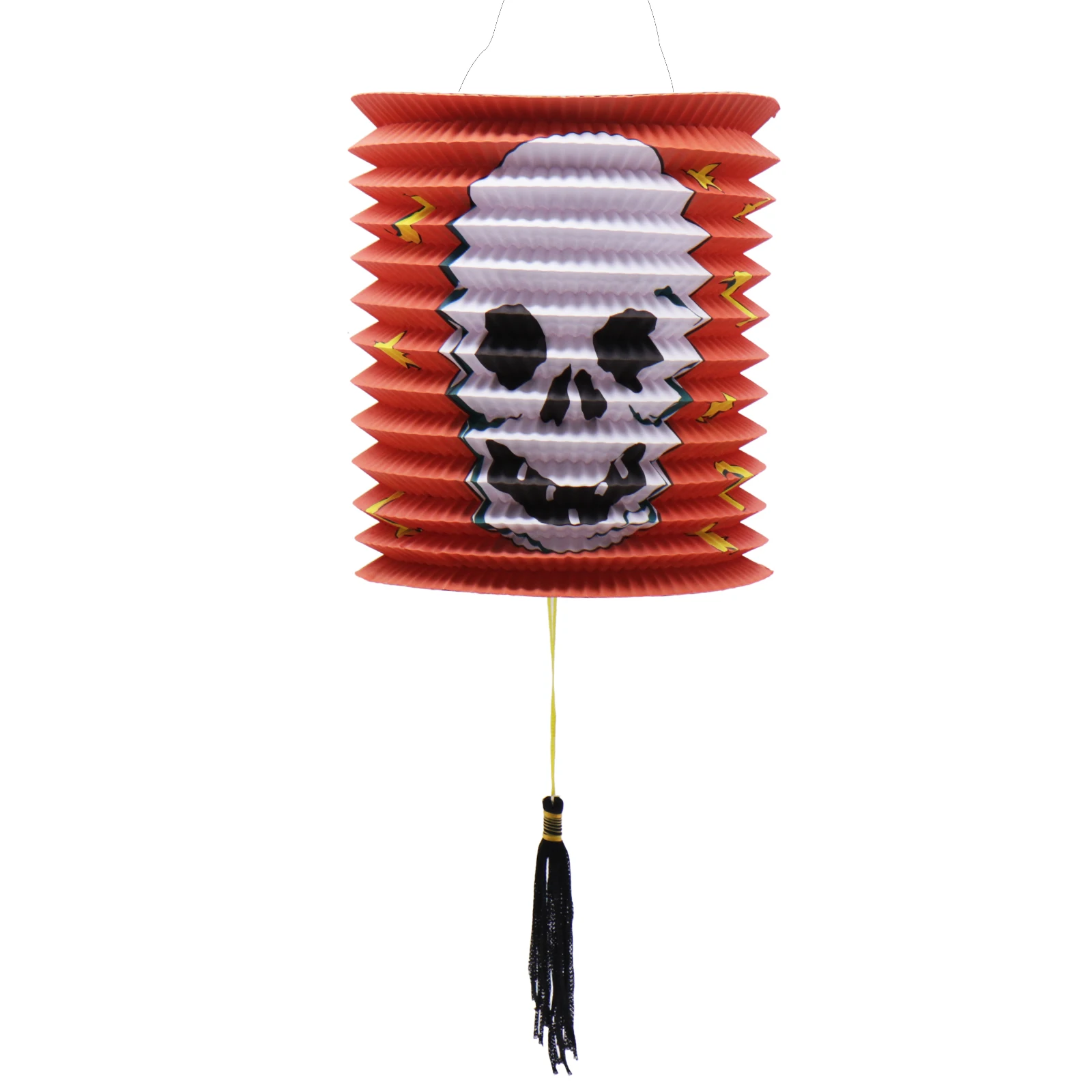 Китайский бумажный фонарь на Хэллоуин череп скелет летучая мышь тыква ведьма с