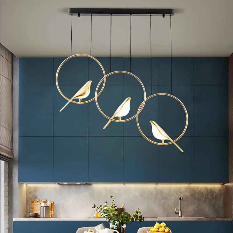 Скандинавский подвесной светильник birdie для столовой спальни комнатный