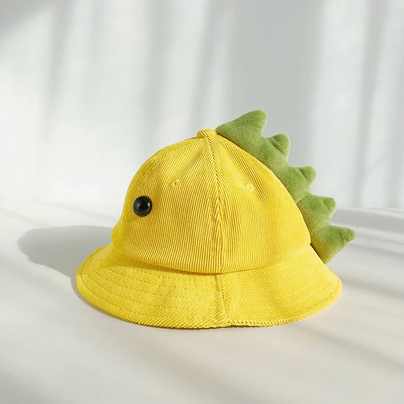 Новинка 2020 весенне-летняя детская шапка Вельветовая шляпа в рыбацком стиле милая