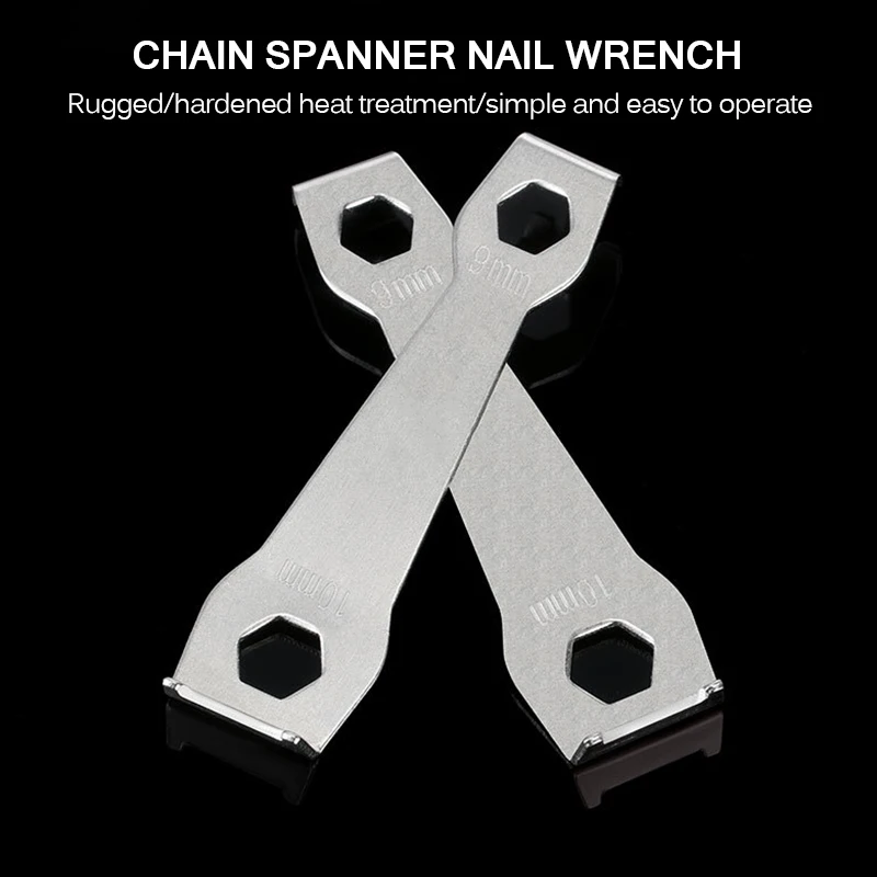 Steel Bike Crankset Bolt Fixed Wrench Bicycle Repair Tool Sprocket Wheel Removal Disassembly Crank Spanner | Спорт и развлечения