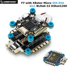 Контроллер полета Hobbywing XRotor F7 С XRotor Micro 40A 60A 4in1 BLHeli-32 DShot1200 для FPV гоночного квадрокоптера
