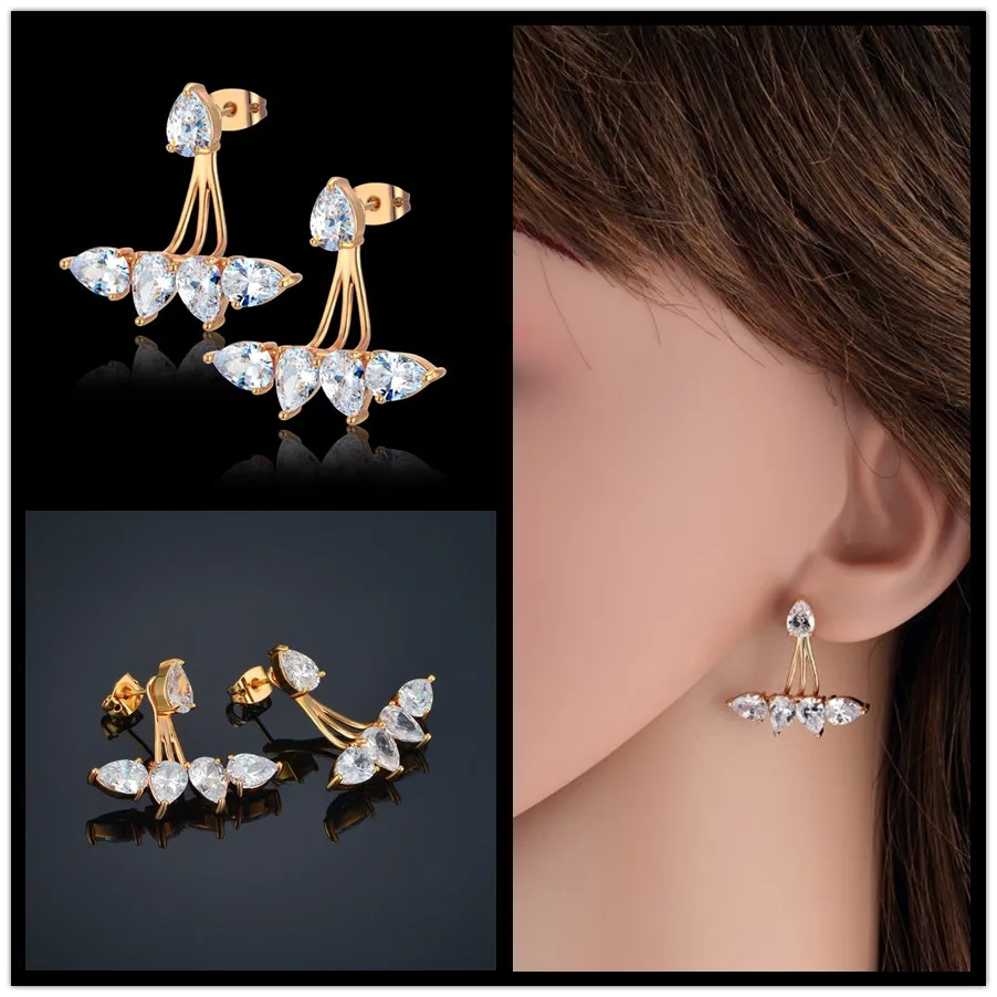 Женские серьги-гвоздики из нержавеющей стали | Украшения и аксессуары