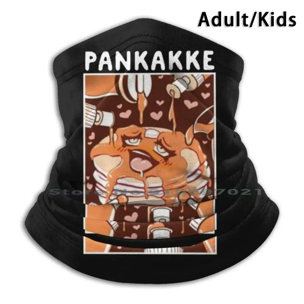 

Шарф Pankakke-Pankakke Ecchi Etchi Hentai Lewd, маска для шеи, обогреватель для лица, платок, бандана, Pankakke, оладьи