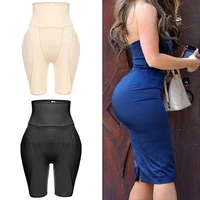 womens solid color plus size high waist shaping and hip pants sexy buttocks belly pants wedding evening dress essential