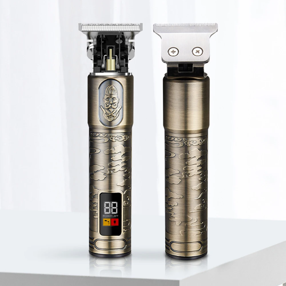 

USB Hair Trimmer Electric Hair Clipper tondeuse cheveux professionnelle Barber Shaver Cutter Beard 0mm Hair Cutting Machine Fast