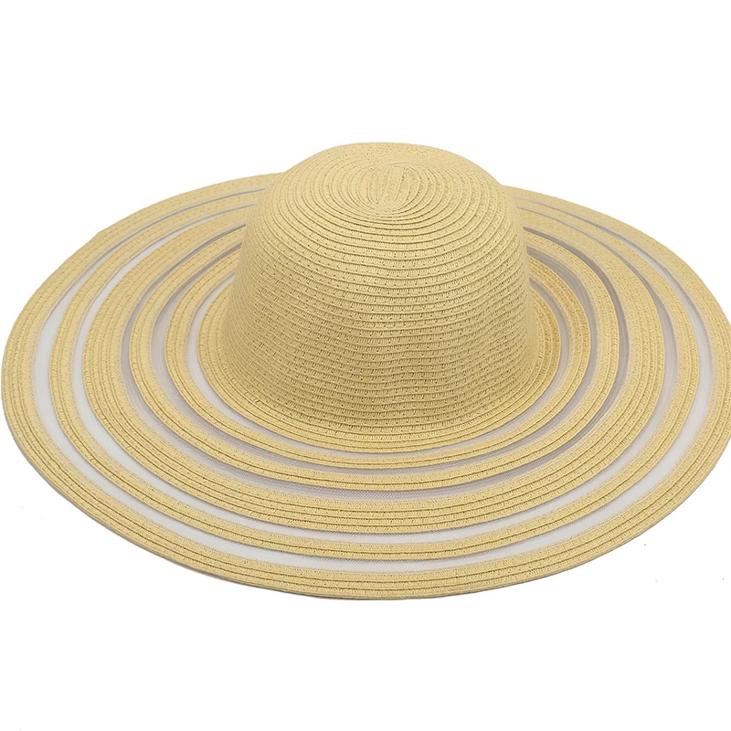 Хепберн бренд пляж большой край шляпа Повседневная летняя кепка модная