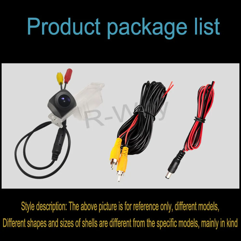 R Way HD Автомобильная камера заднего вида ночного видения для Volkswagen VW Touareg Tiguan Passat B5