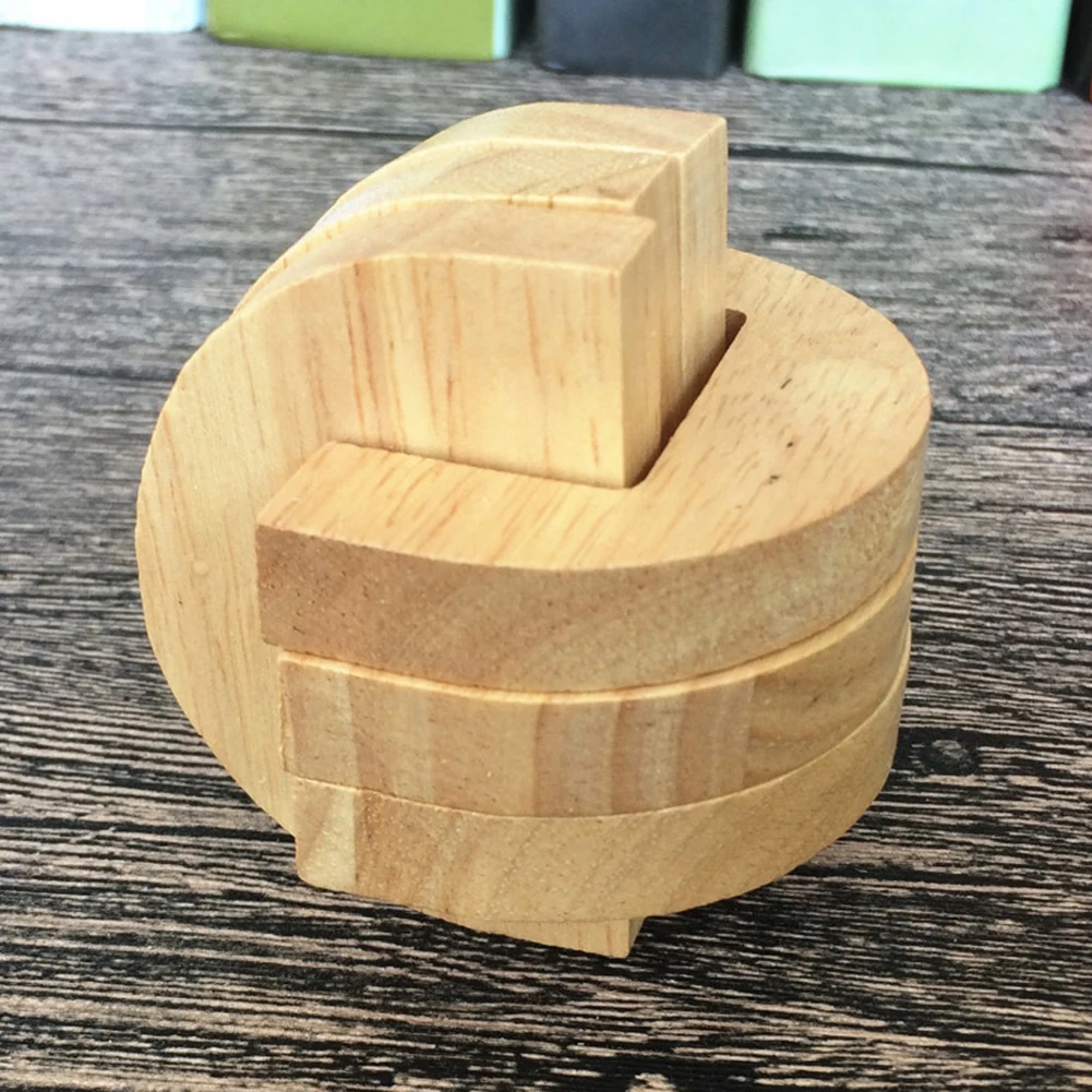 Дизайн IQ головоломка Kongming Замок 3D деревянные головоломки игра игрушка для