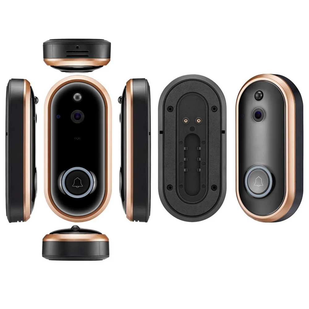 Умный Wi-Fi видеозвонок камера визуальный домофон с сигналом ночное видение IP