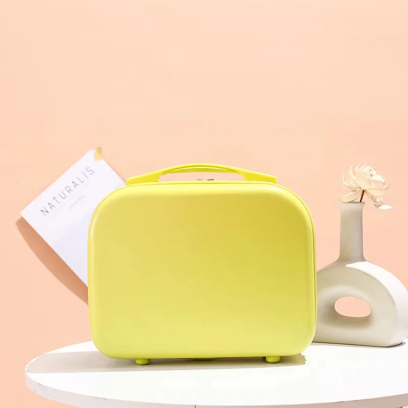

Mini high quality female suitcase 14 inches 30*15*24cm luggage
