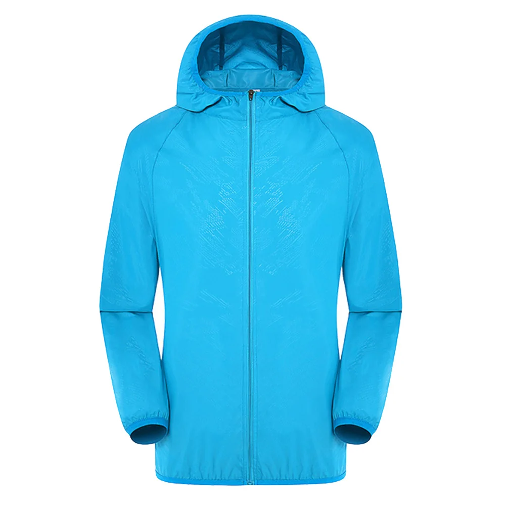 

Men's Women Quick-drying Ultra-light Rain-proof Sunscreen Wind-proof Jacket Breathable Waterproof And Wind-proof Thin Anti UV
