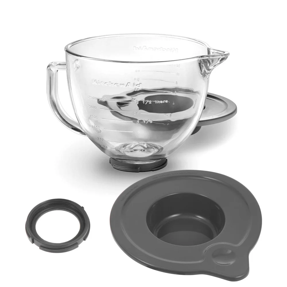 

1Pc Mixer Bowl Lid Moisture-proof Bowl Cover Fresh-keeping Cover (Grey)