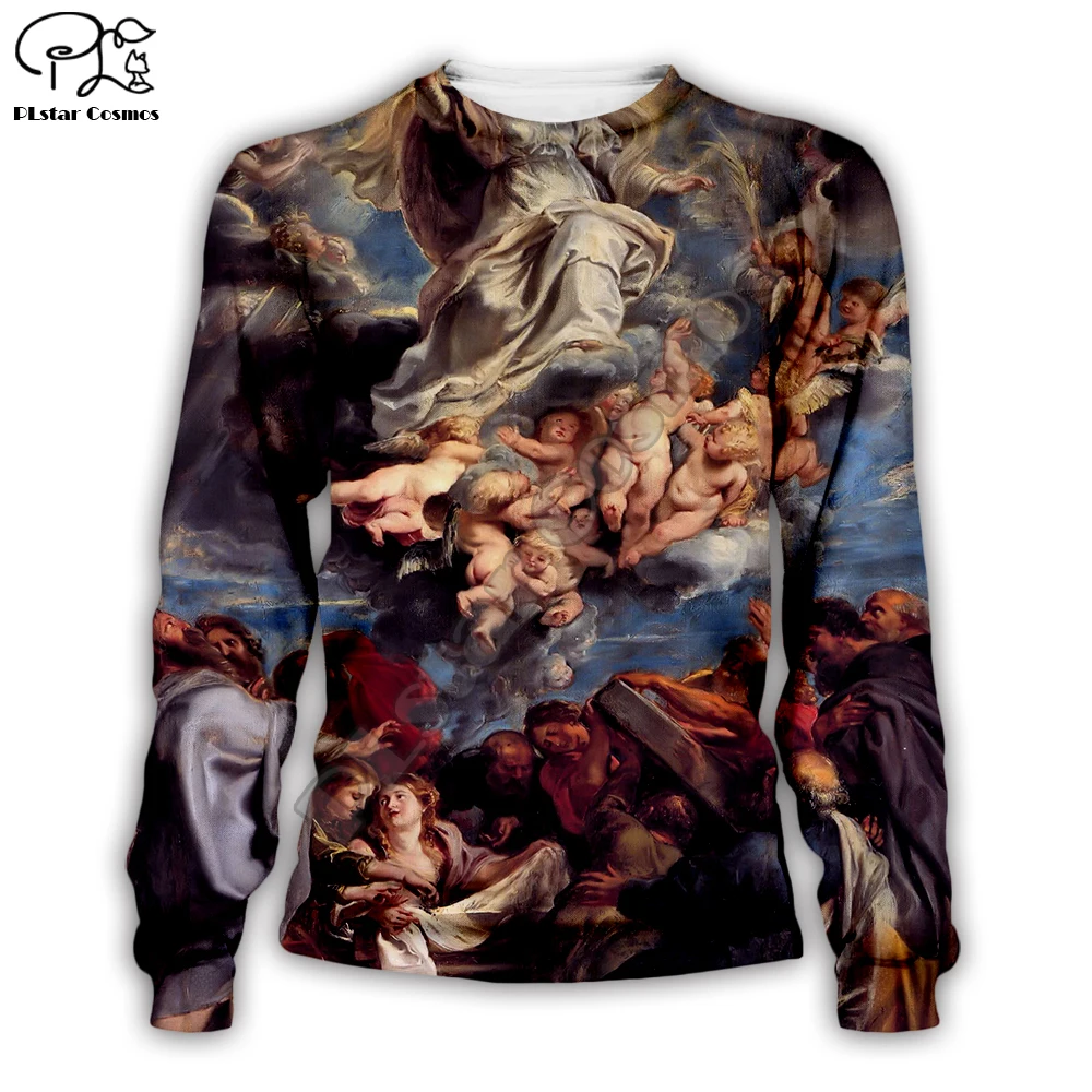 

PLstar Cosmos Christian Catholic Jesus Retro Streetwear Funny New Fashion Pullover 3DPrint Zipper/Hoodies/Sweatshirts/Jacket A15