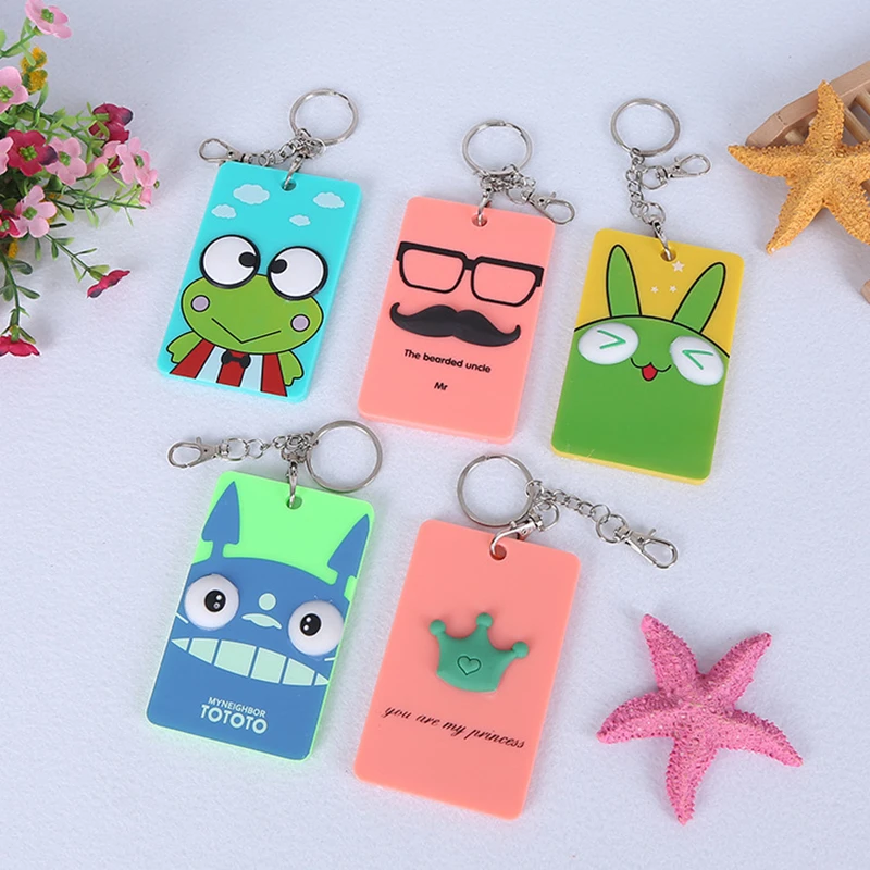 Творческий мультфильм студент Бизнес держатель значка 3D мягкий акриловый для