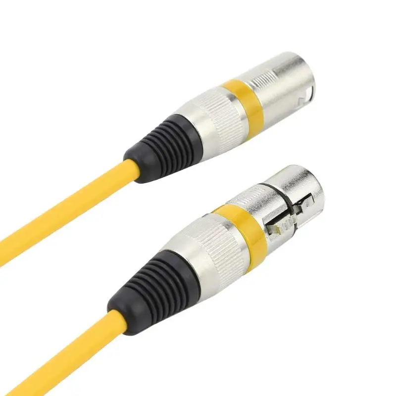 Аудиокабель HiFi из цинкового сплава 3Pin XLR папа в мама сбалансированная вилка
