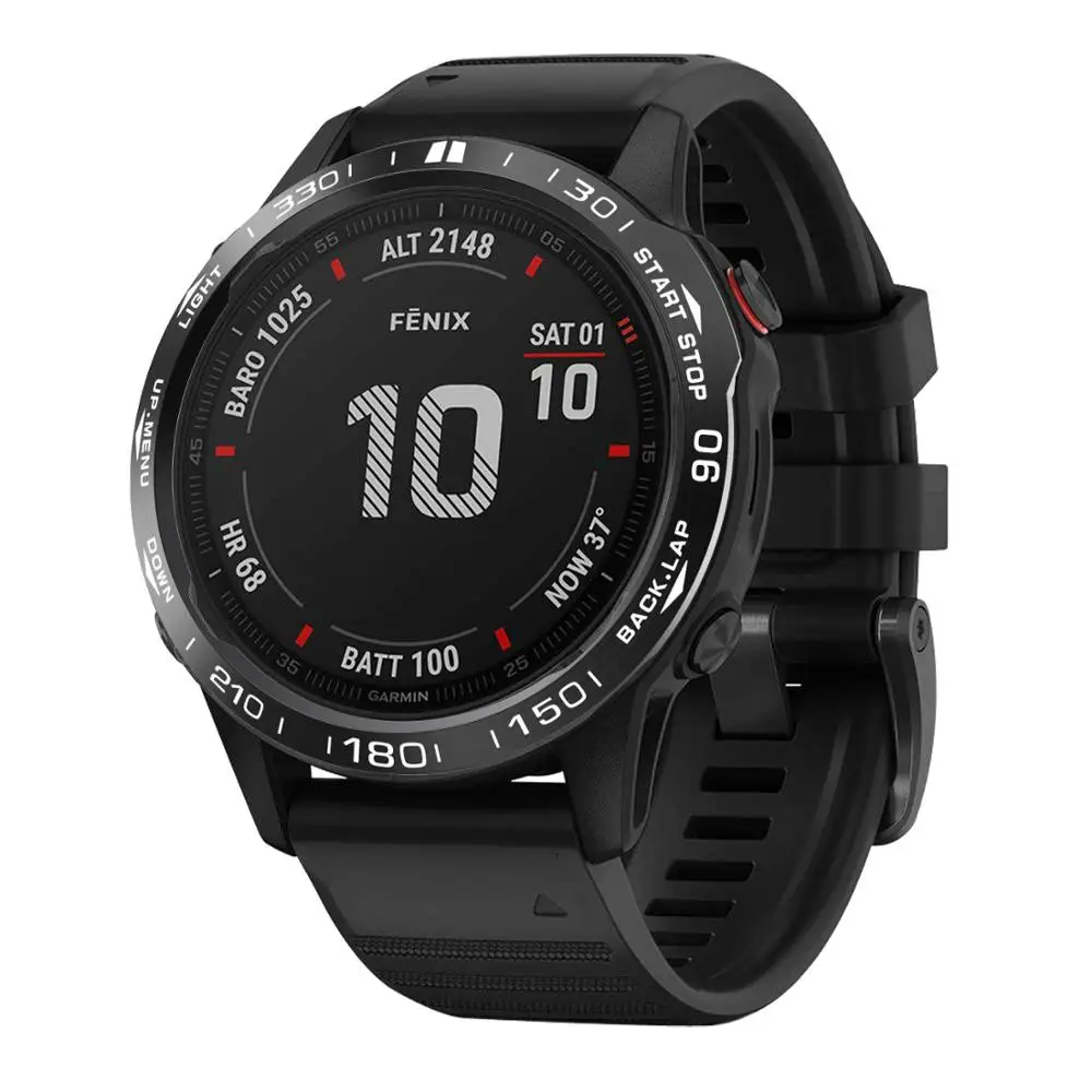 Металлический чехол для смарт-часов Garmin Frame Fenix 6/6 pro/6X/6X Pro/6X Sapphire защита от царапин