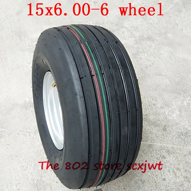Высокое качество 15X6.00 6 шина 15*6 00 для 168CC картинг мотоцикл колесный обод с