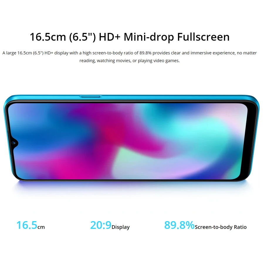 Realme C3 RMX2020 6 5 ''Global 3 Гб оперативной памяти 32 встроенной процессор Helio G70 12MP AI