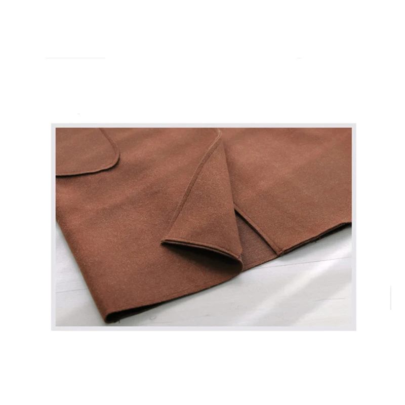 

Autumn Winter Coat Women 2020 New Solid Korean Jackets Long Sleeve Pocket Fashion Loose Office Coats Ladies Plus Size Vestidos