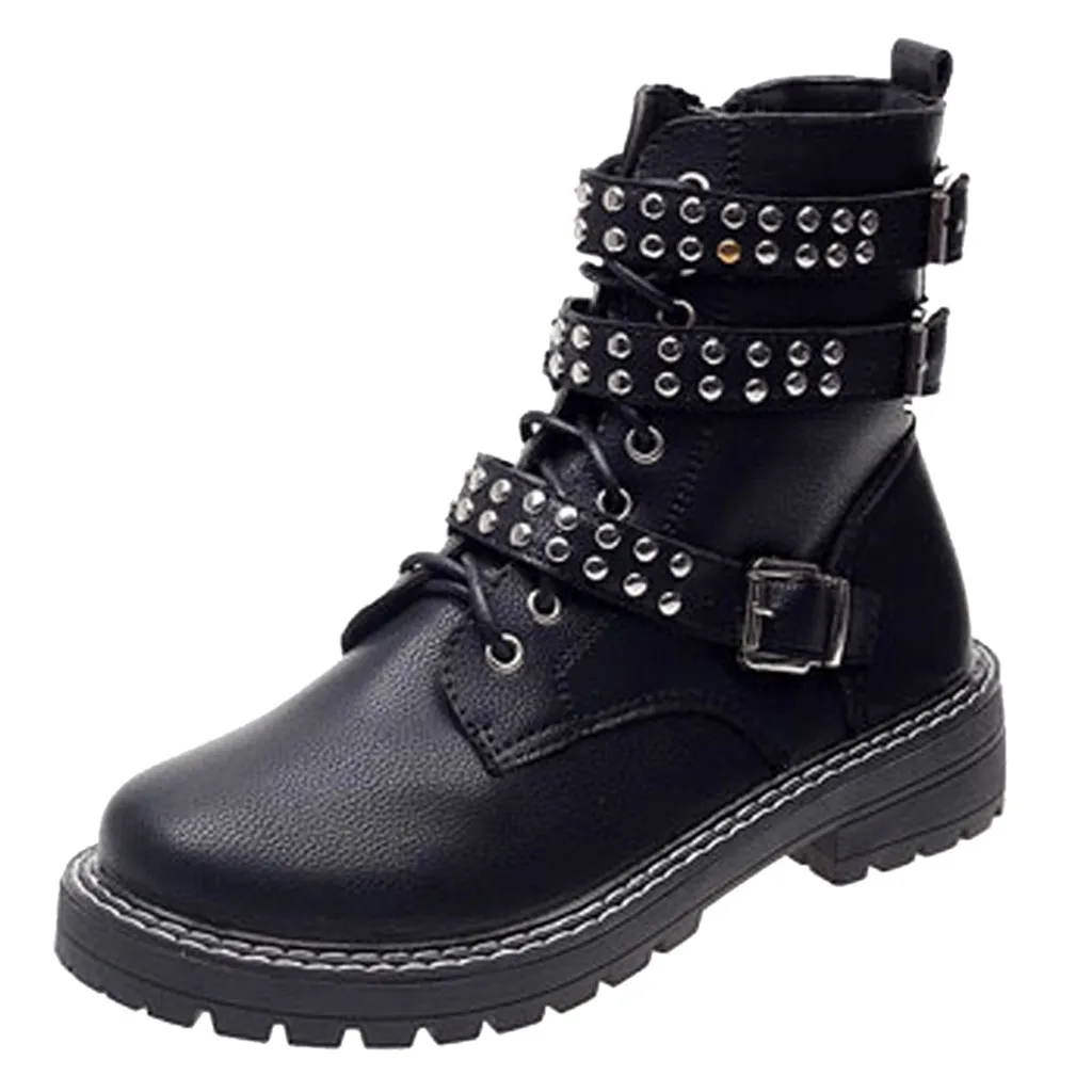 Женская обувь зимние женские ботильоны на шнуровке ботинки платформе с