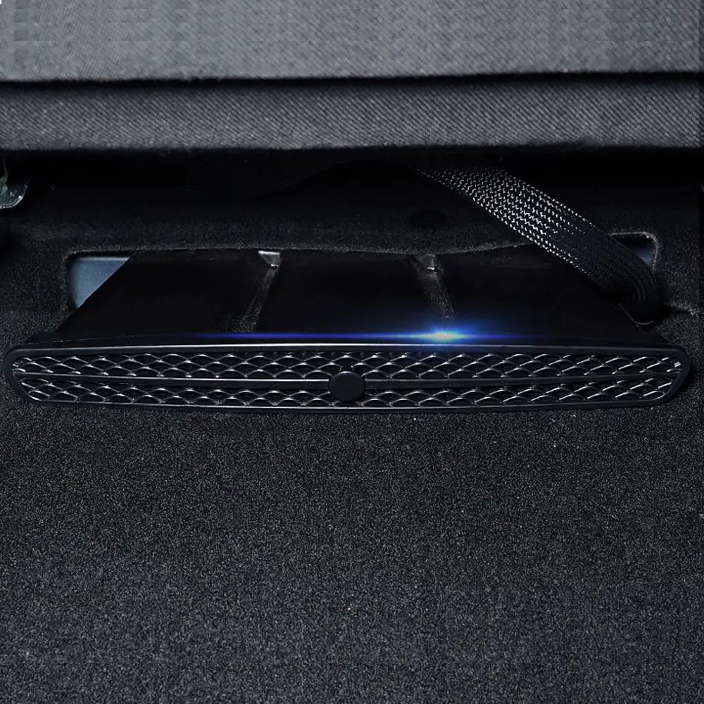 2Pcs/set ABS Car Under Seat Air Conditioner Duct Outlet Cover Shell Sticker For Infiniti QX30 2016 2017 2018 2019 Accessories | Автомобили