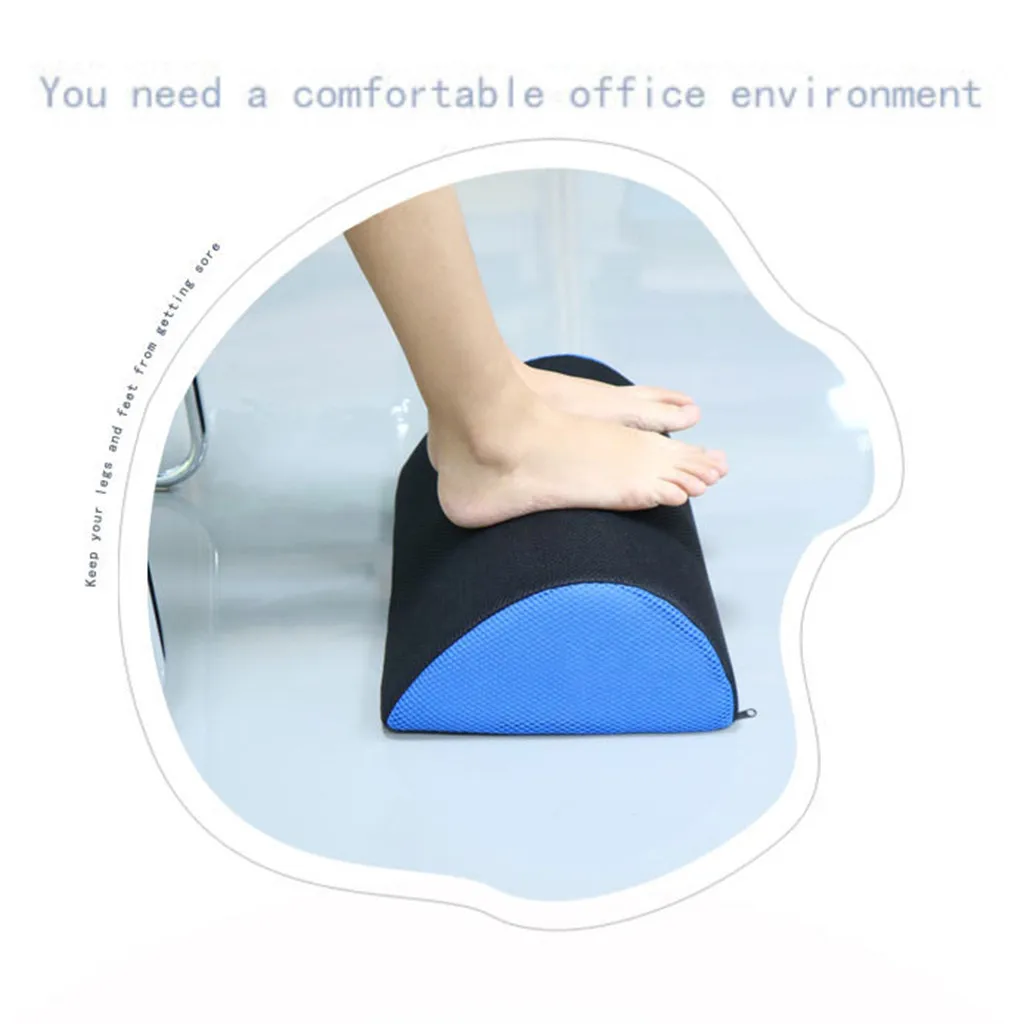 Домашняя половинчатая подушка для ног с сердечком портативная путешествий