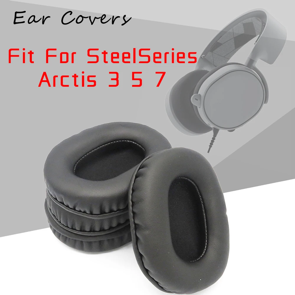 

Earpads For SteelSeries Arctis 3 5 7 Gaming Headphone Earpads Replacement Headset Ear Pad PU Leather Sponge Foam