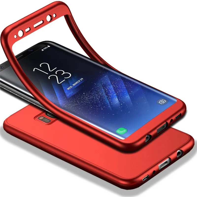 Роскошный 360 полный Силиконовый мягкий чехол для Samsung Galaxy A6 A8 Plus J4 J6 J8 A9 A7 2018 A750 A3 A5 J3