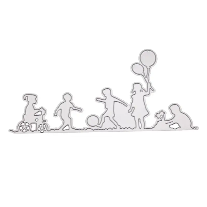 Металлический трафарет из углеродистой стали для детских игр сделай сам