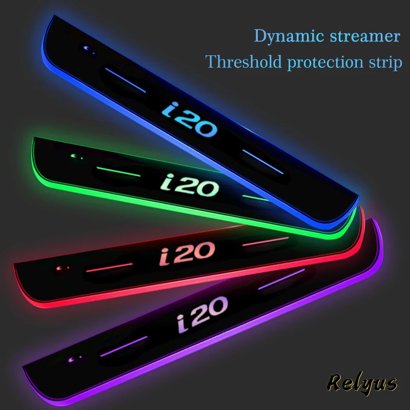 Подвижная светодиодная подсветка с логотипом автомобиля подвижная педаль