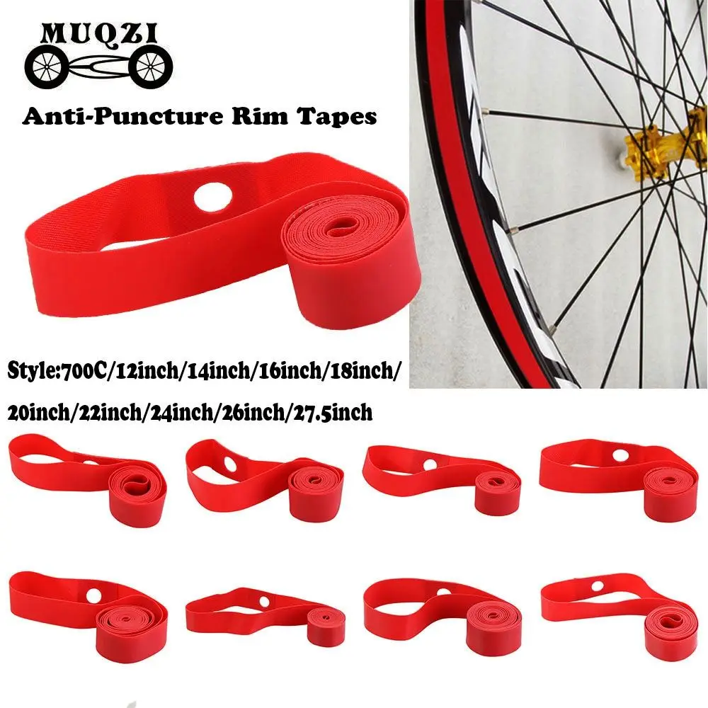 

Premium PVC Rubber Anti-Puncture Rim Tapes Strips MTB Mountain Bike Road Bicycle Folding Tire Liner Band Tube Protector
