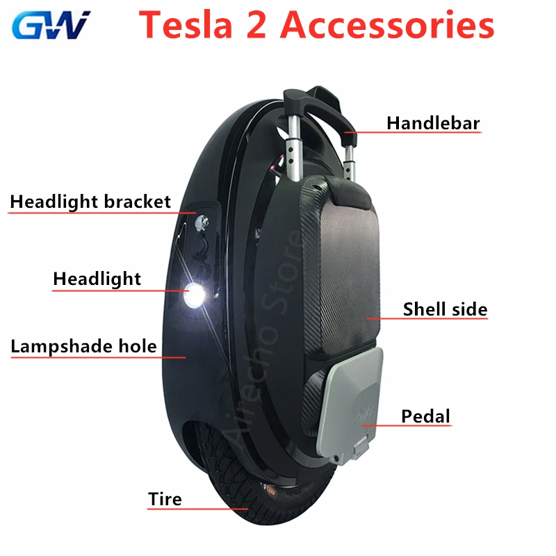 Оригинальные аксессуары для GotWay Tesla 2 корпус одноколесного велосипеда моторная