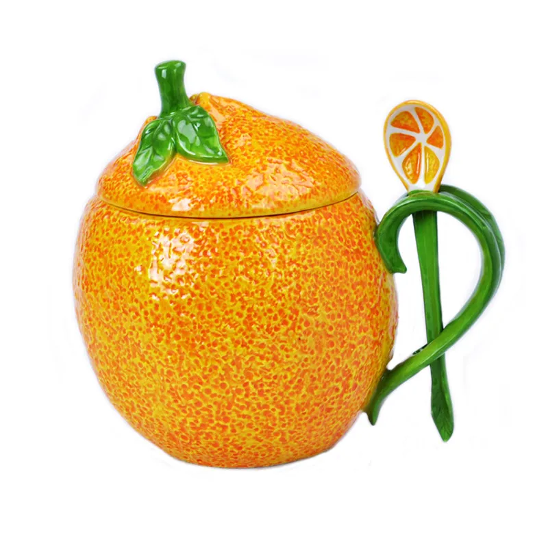 Доставка апельсин арбуз керамическая молочная чашка кофейные чашки чайная