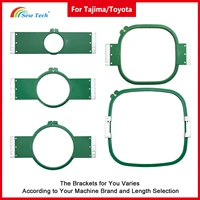 sew tech embroidery hoops for tajima toyota sewing and embroidery machine rings tubular frames